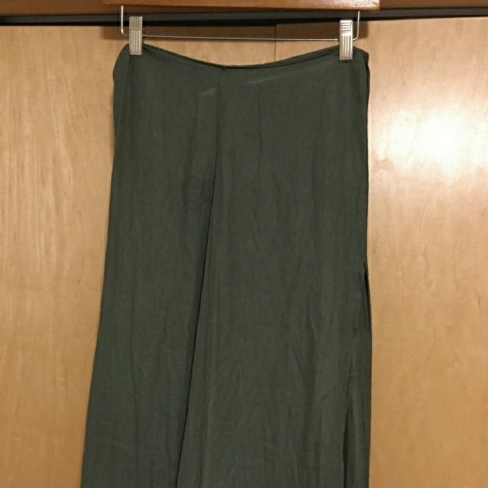 Haute Hippie Buck Tie- Front Wide-Leg Pants - Picture 6 of 10